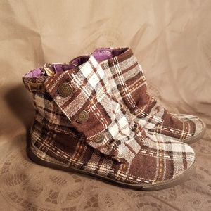 ◇ Plaid Blowfish Booties ◇